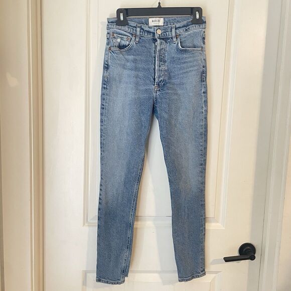 AGOLDE Nico High Rise Slim Fit  Jeans  Denim Size 26 - Picture 3 of 6